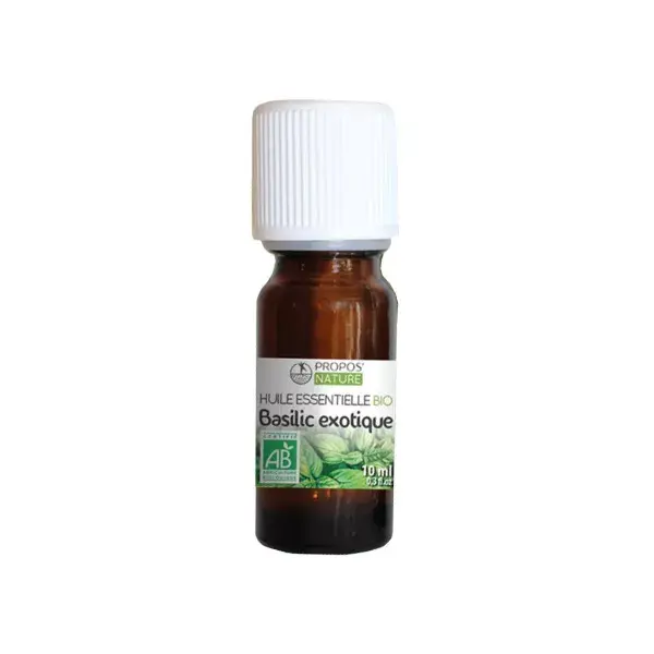 Óleo Essencial de Manjericão Exótico Orgânico Propos' Nature Aroma-Phytotherapy 10ml