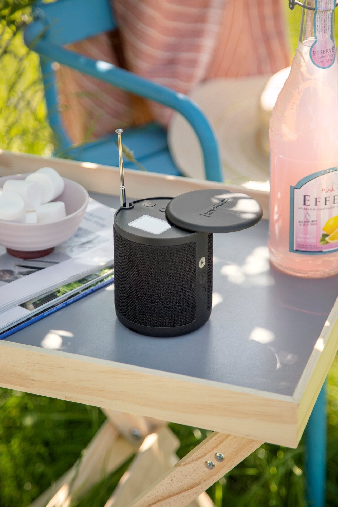 Kreafunk  Dabbie DAB/FM radio & bluetooth højttaler - sort