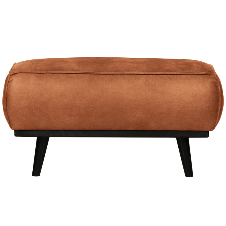 WOOOD Statement Hocker eco leer cognac
