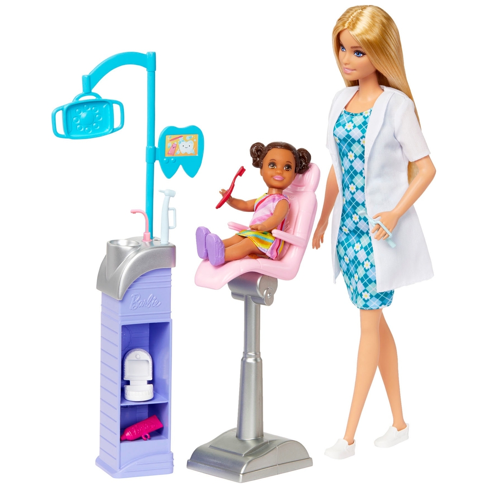 Barbie Zahnarztpuppen-Spielset