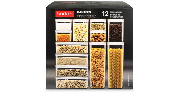 Bodum Vorratsdosen Canteen 12er Set