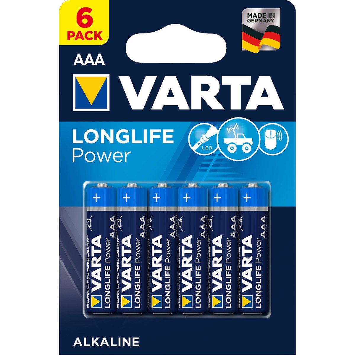 Alcaline Longlife Power LR03 x 6