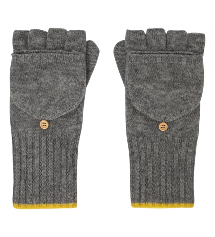 Luvas de lã cinza ECOALF Woolalf
