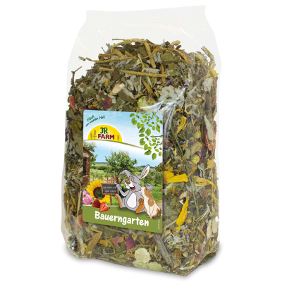 JR Leckerbissen für Nager & Zwergkaninchen Bauerngarten 150g
