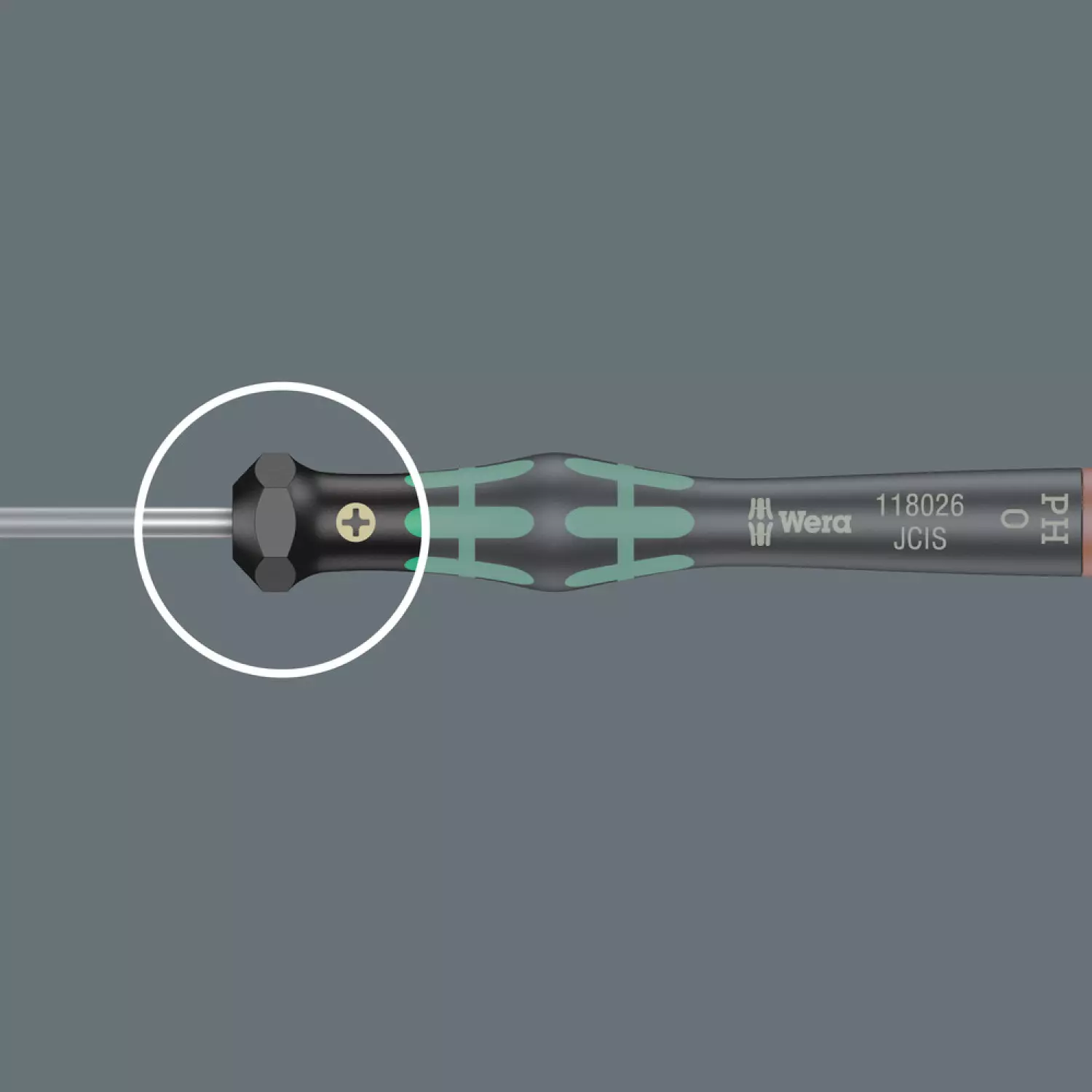 Wera 05118006001 Micro Gleuf Schroevendraaier - 0.40 x 2.0 x 60mm