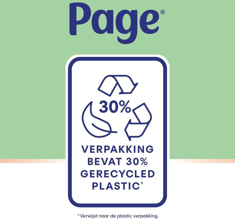 12x Page Vochtig Toiletpapier Aloe Vera 38 Stuks