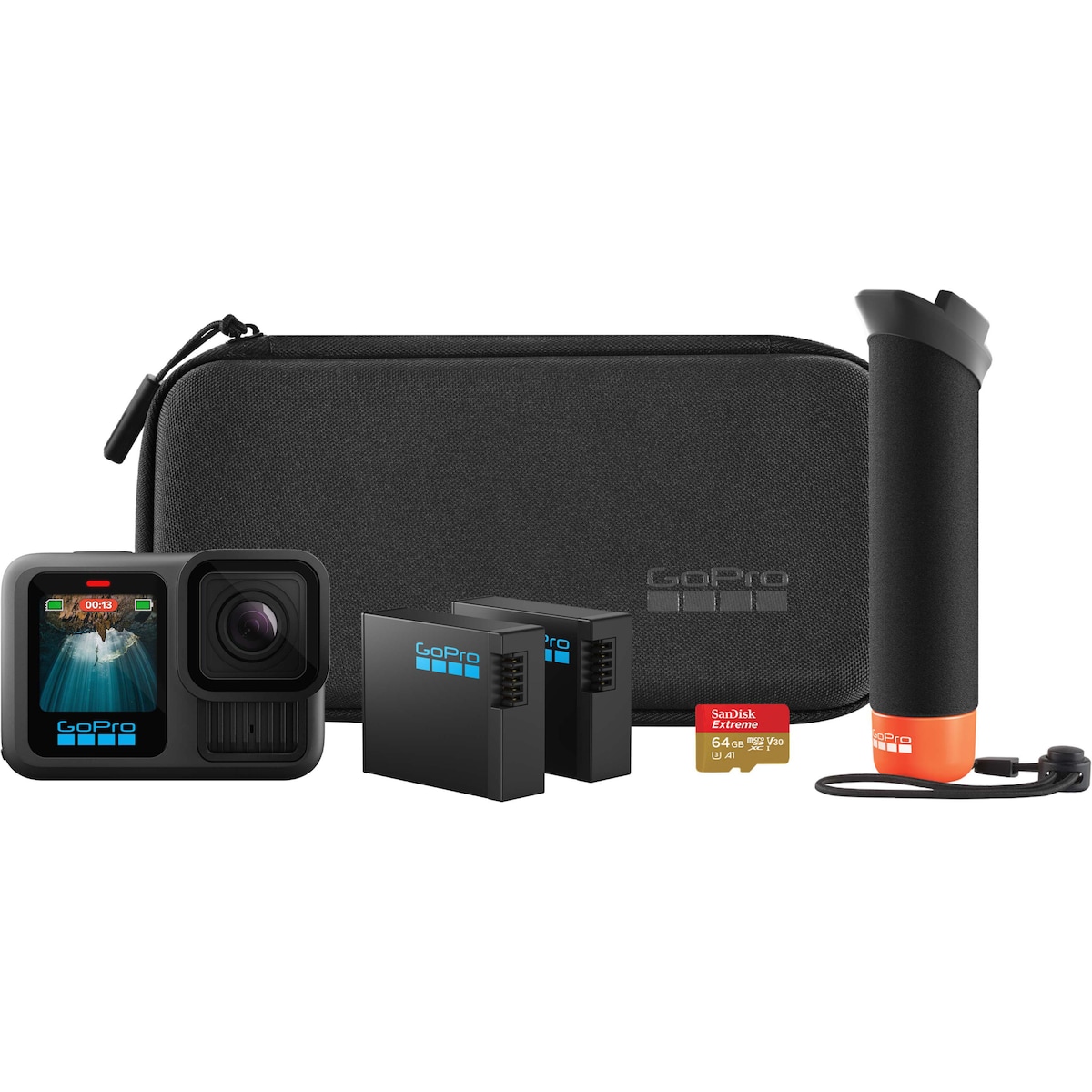 GoPro HERO13 actionkamera sett (Black)
