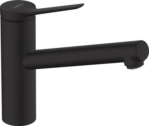 HG Zesis M33 køkkenarmatur - etgrebsbatteri 220mm tud t/kv mat sort