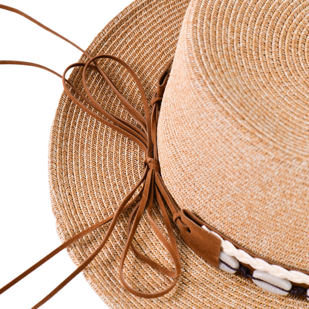 Decopatent Zonnehoed Dames Rond - Ø58 cm UV Strohoed