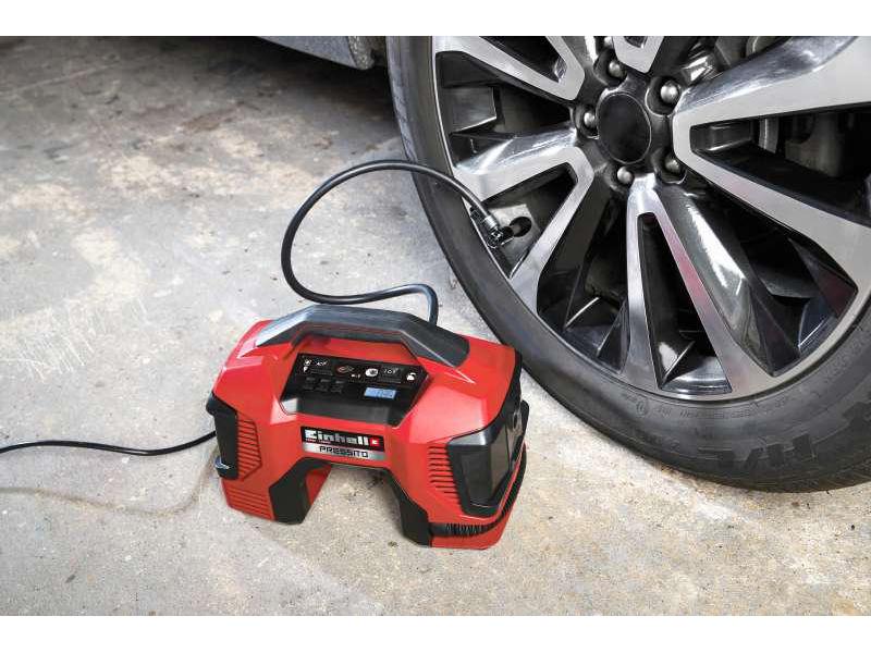Einhell Akku-Kompressor Hybrid Pressito Kit Mitglied der Power X-Change-Familie