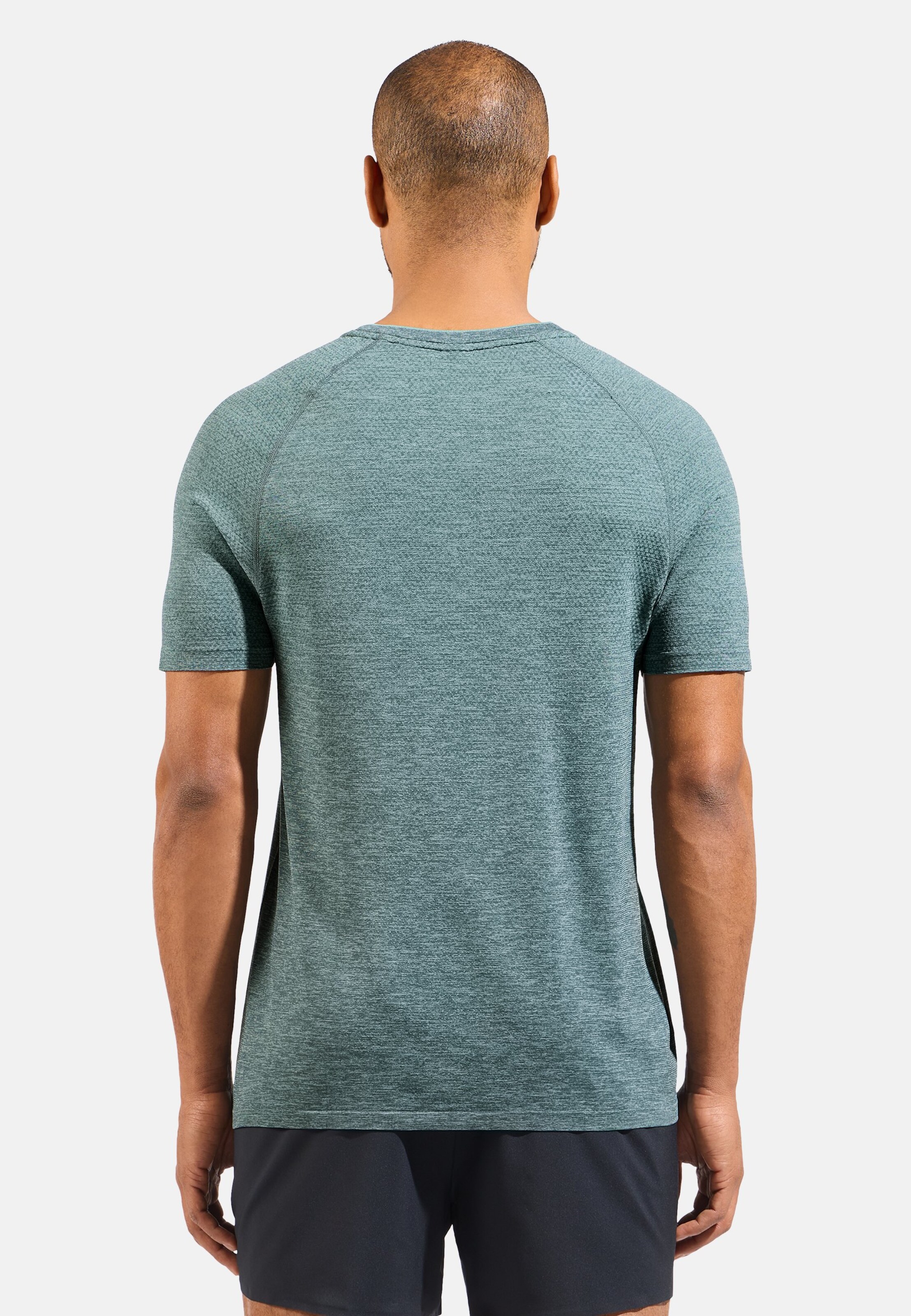 Essentials Seamless Laufshirt in arctic melange