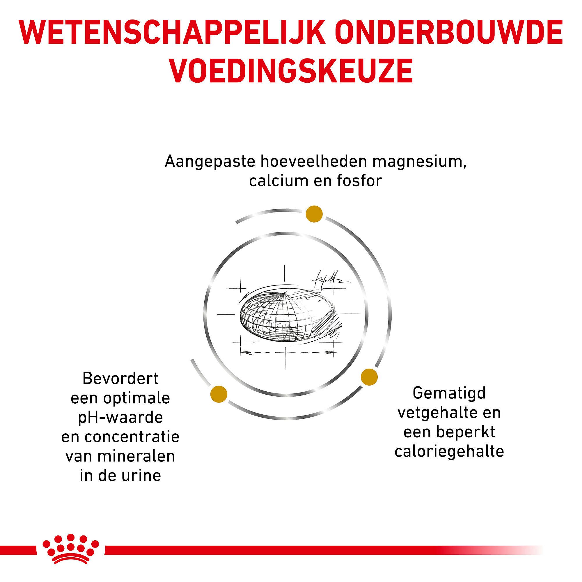 Royal Canin® Urinary S/O Moderate Calorie - Natvoeding en droogvoeding kattenvoeding ter ondersteuning van de urinewegen en een gezond gewicht van volwassen katten.