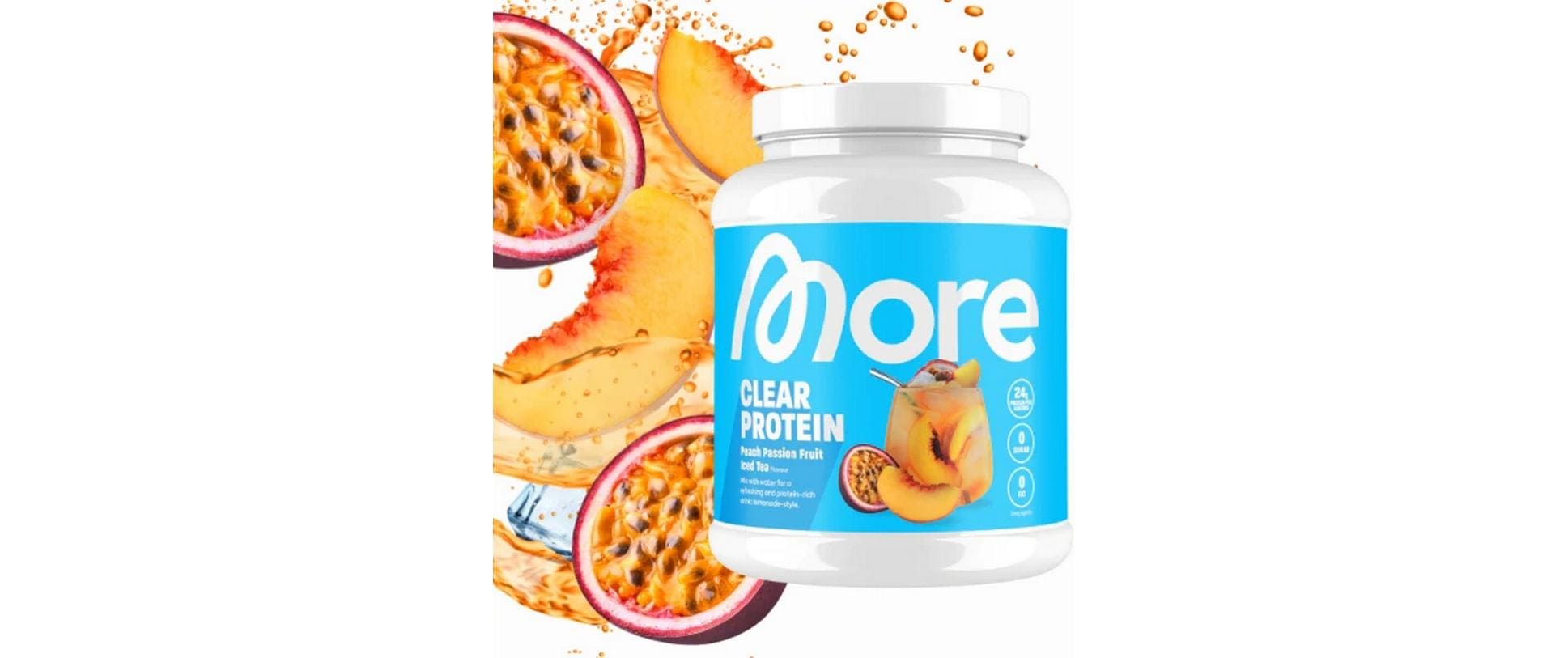 Clear Protein Passionsfrucht/Pfirsich 600 gPulver