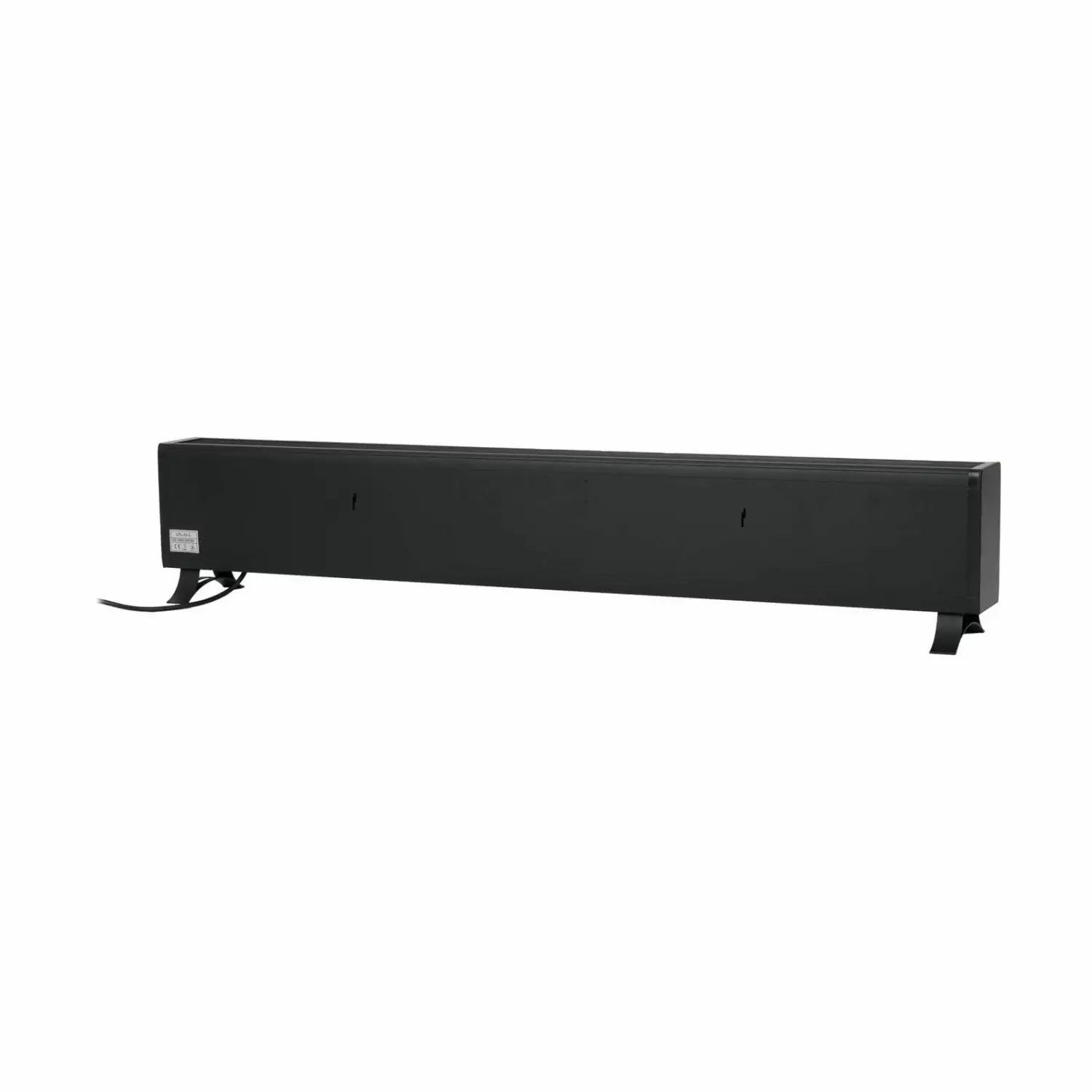 EUROM Alutherm Baseboard 2000 Wi-Fi Black Convectorkachel - 2000W - 60m3