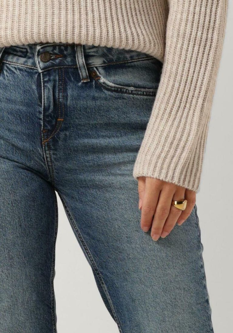 DRYKORN blauwe drykorn straight leg jeans soap