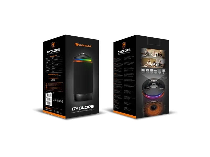 COUGAR Gaming CYCLOPS, 1920 x 818 pixel, Sort