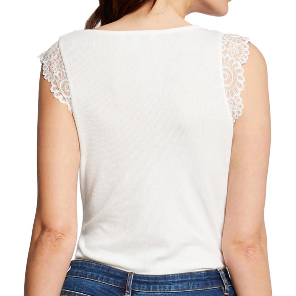 Morgan Débardeur Blanc Femme Morgan Didou