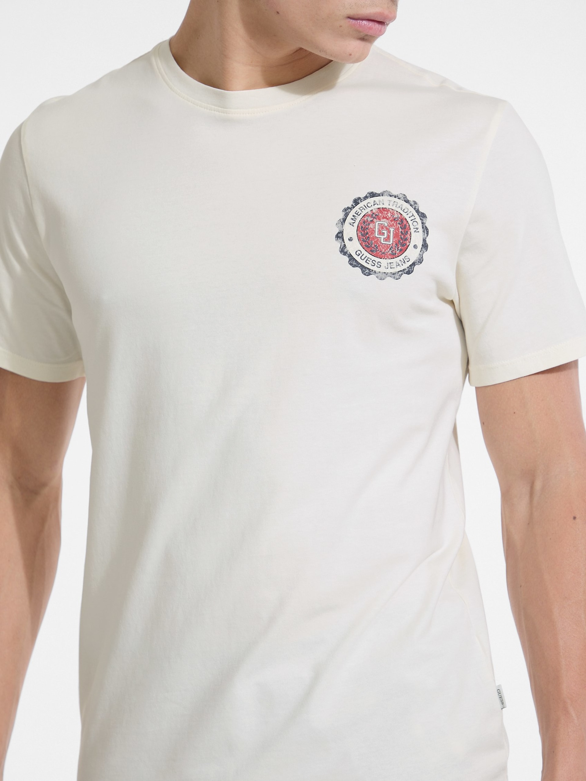 Camiseta Slim com Logo