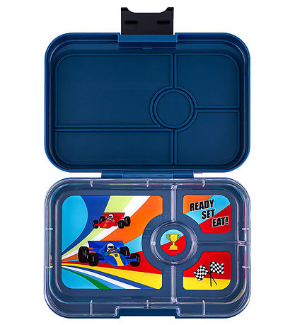 Yumbox Brotdose m. 4 Zimmer - Bento Tapas - Monte Carlo Blue/Rac