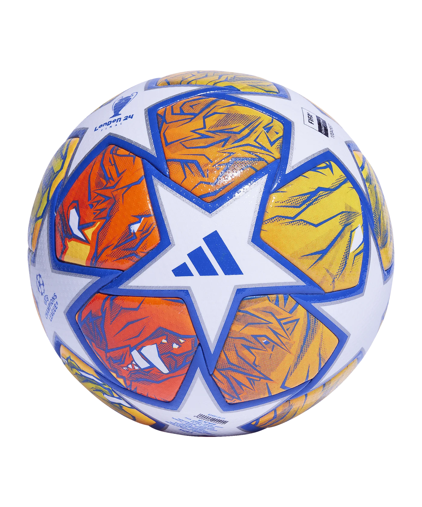 adidas Pro Spielball UCL London Weiss Blau