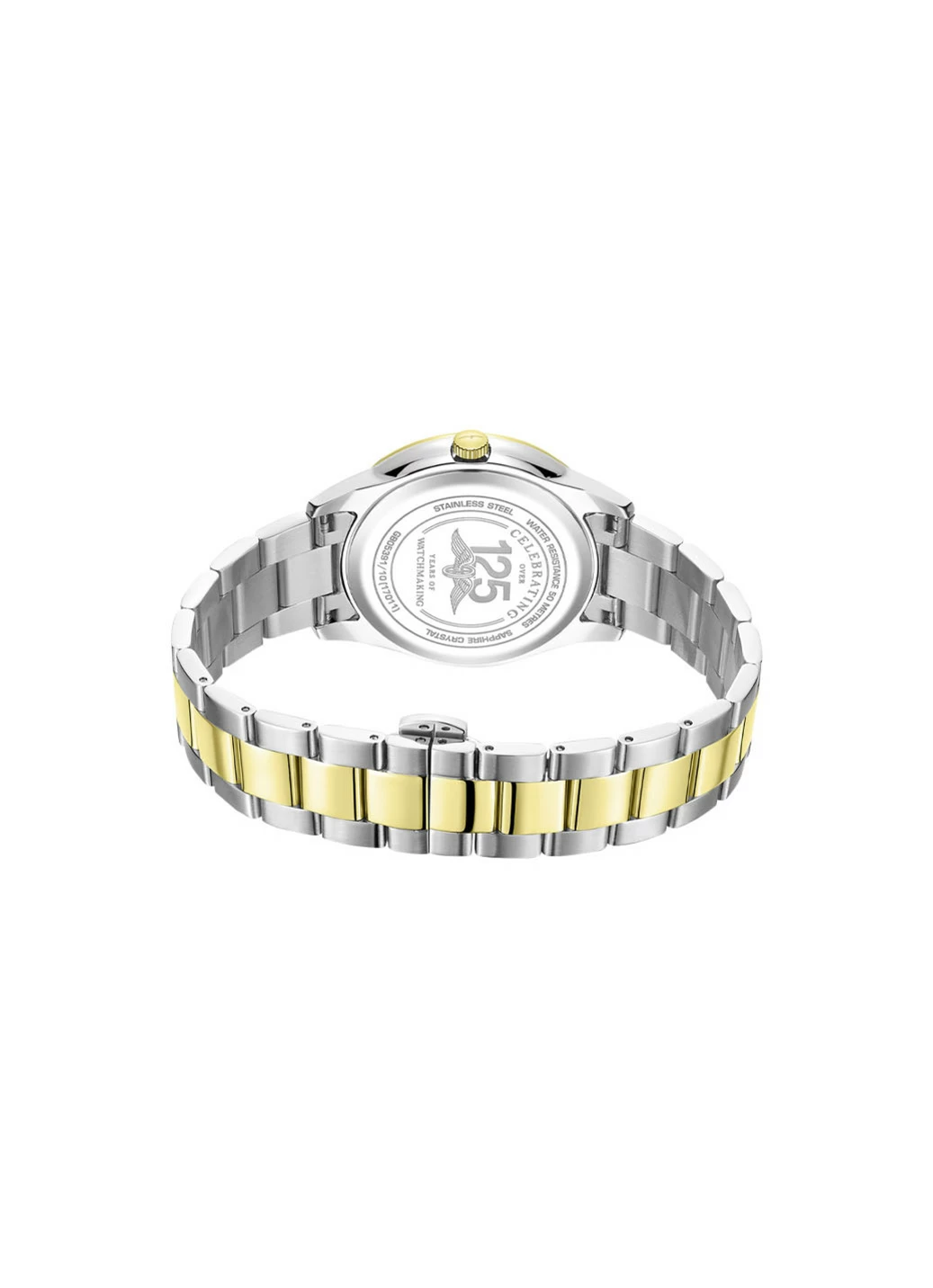 Rotary Quartz-Herrenuhr in Bicolor