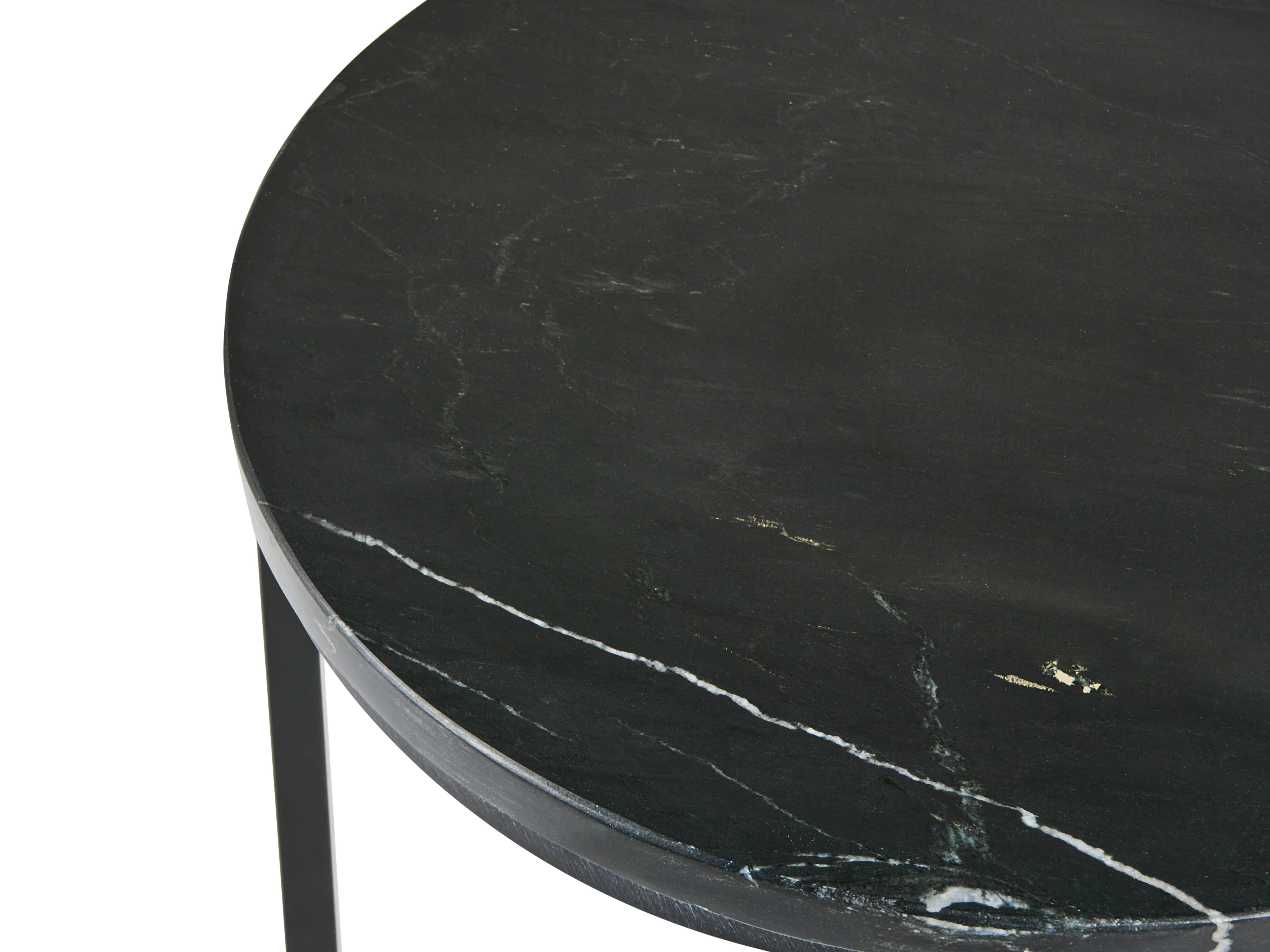 Bijzettafel TYRELL Marmer Zwart
