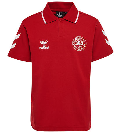 Hummel T-Shirt - DBU Spieltag Polo - Chili Pepper