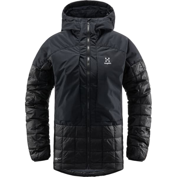 Doudoune randonnée HAGLÖFS NORDIC MIMIC HOOD W TRUE BLACK