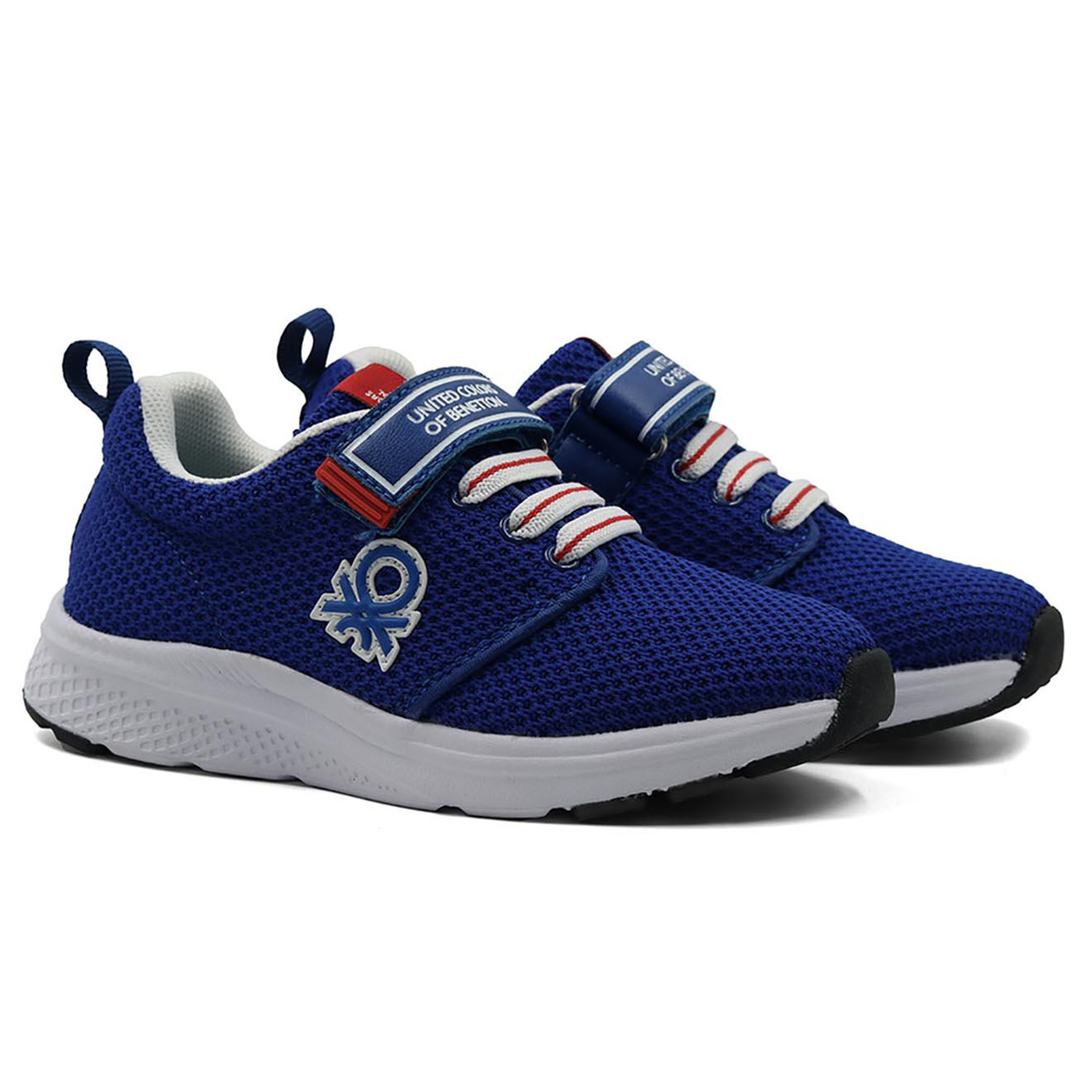 Benetton Baskets en Toile Pepper marine