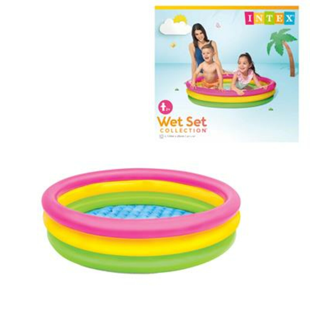 Intex Sunset Glow Zwembad 3 Rings 114x25 cm