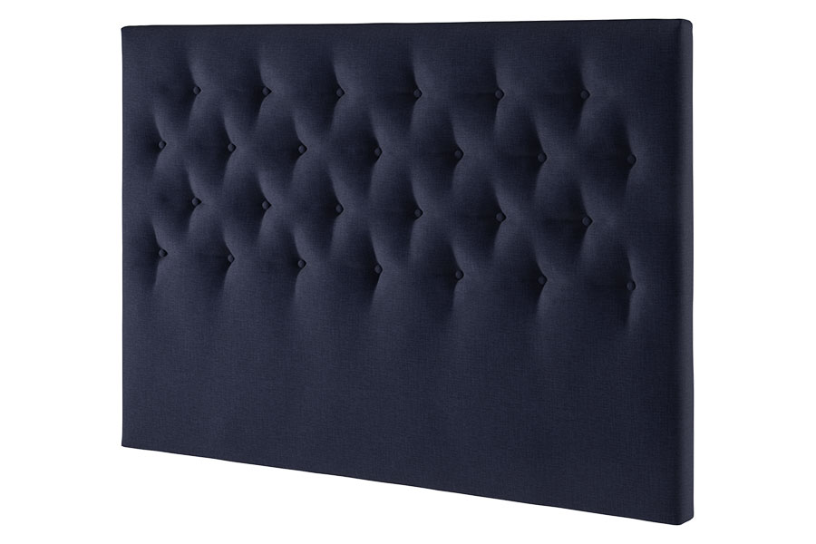 Pique sengegavl Tekstil Navy 61 i 150 cm bredde