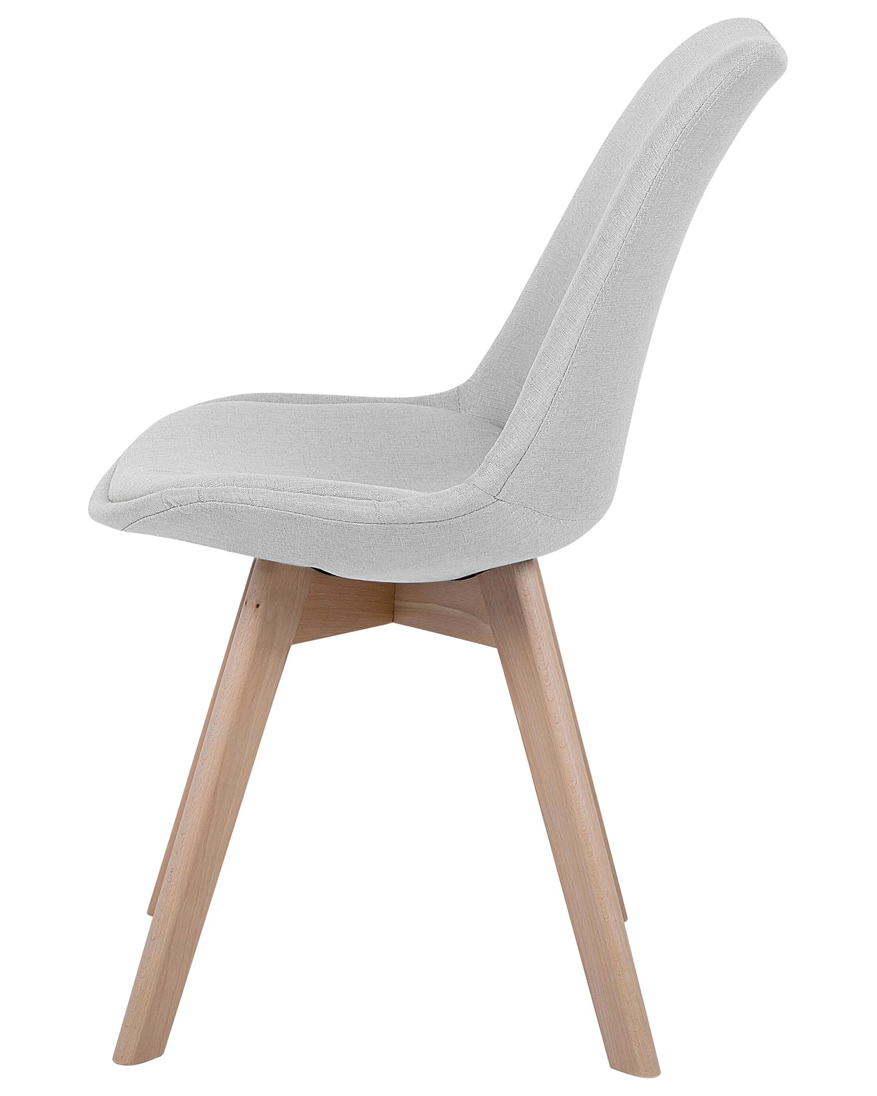 Set van 2 eetkamerstoelen DAKOTA II Lichtgrijs