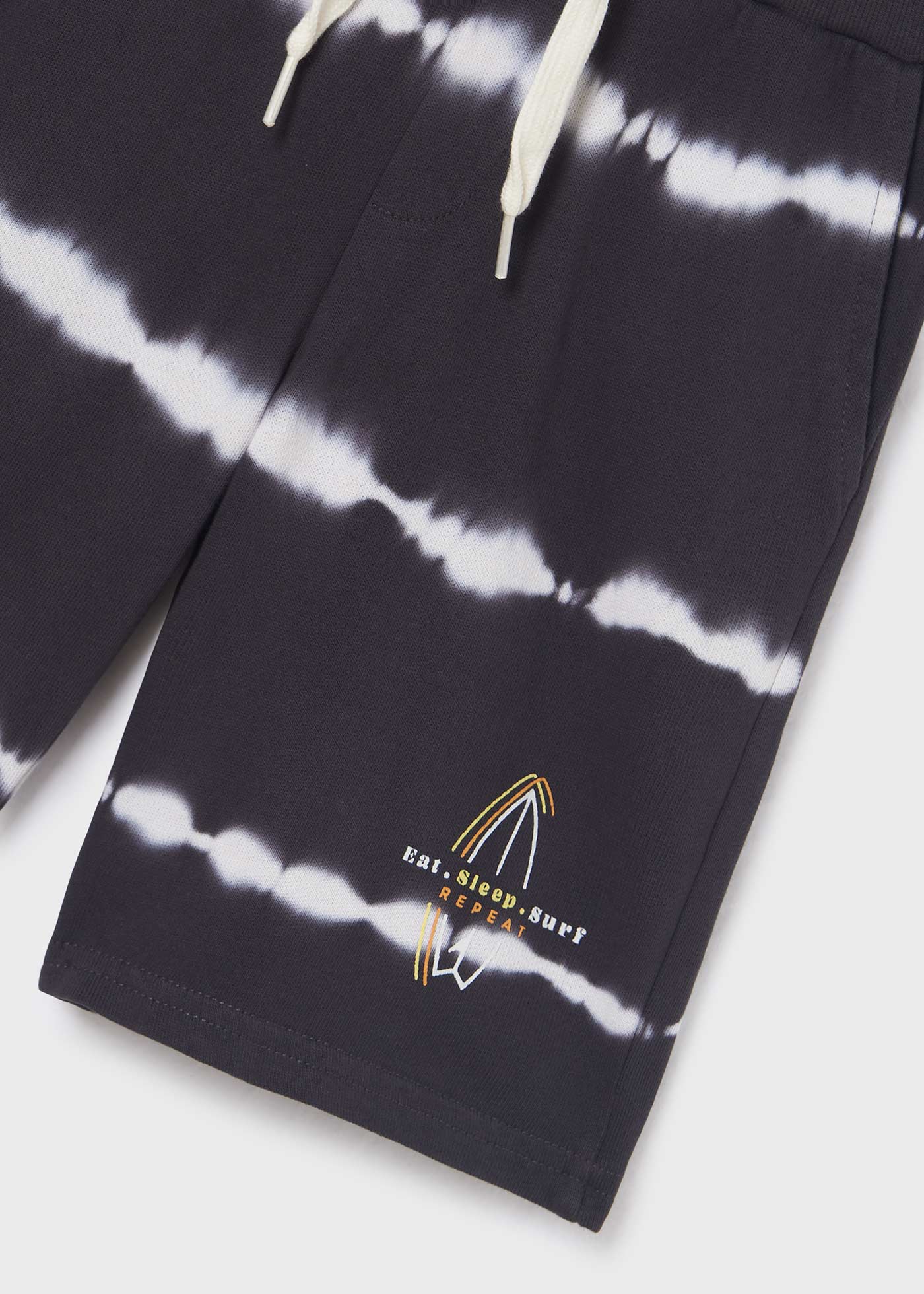 Calções de algodão tie-dye para meninos