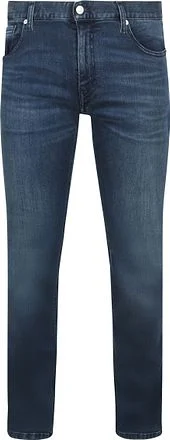 Alberto Slim Dual Flex Denim Donkerblauw 42371973-882-882 kopen