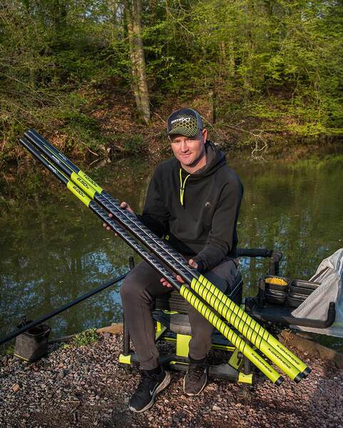 Canne au coup Matrix Torque Carp Power Pole (avec Top Kit inclus)