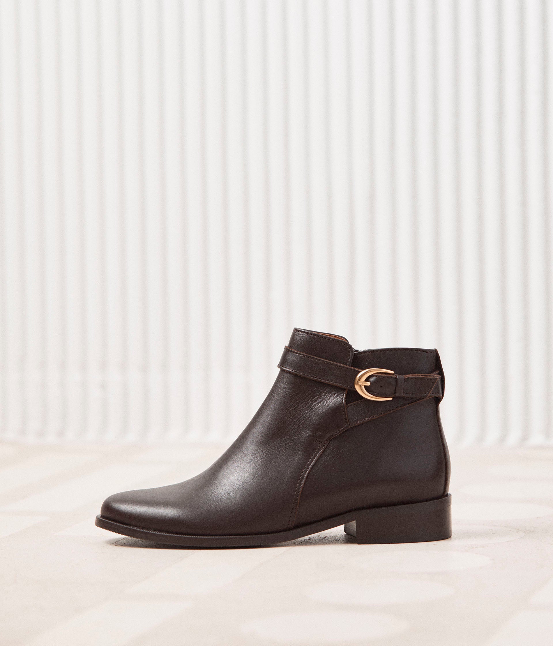 Bottines plates Simone