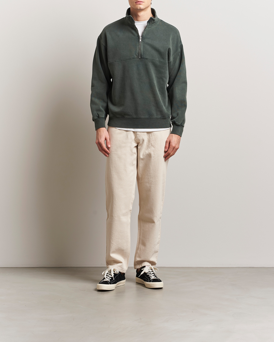 Colorful Standard Classic Organic Half-Zip Midnight Forest