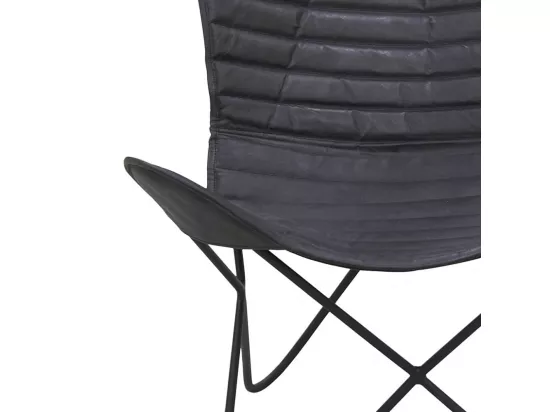 Fauteuil Butterfly en cuir