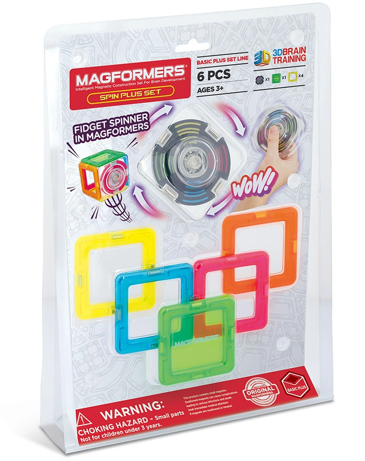 Ergänzungsset MAGFORMERS 279-16 SPIN PLUS 6-teilig
