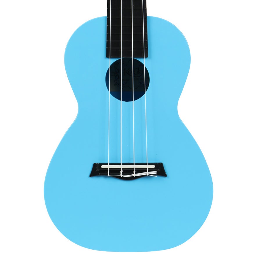Korala PUC-20-LBU polycarbonaat concert ukelele blauw