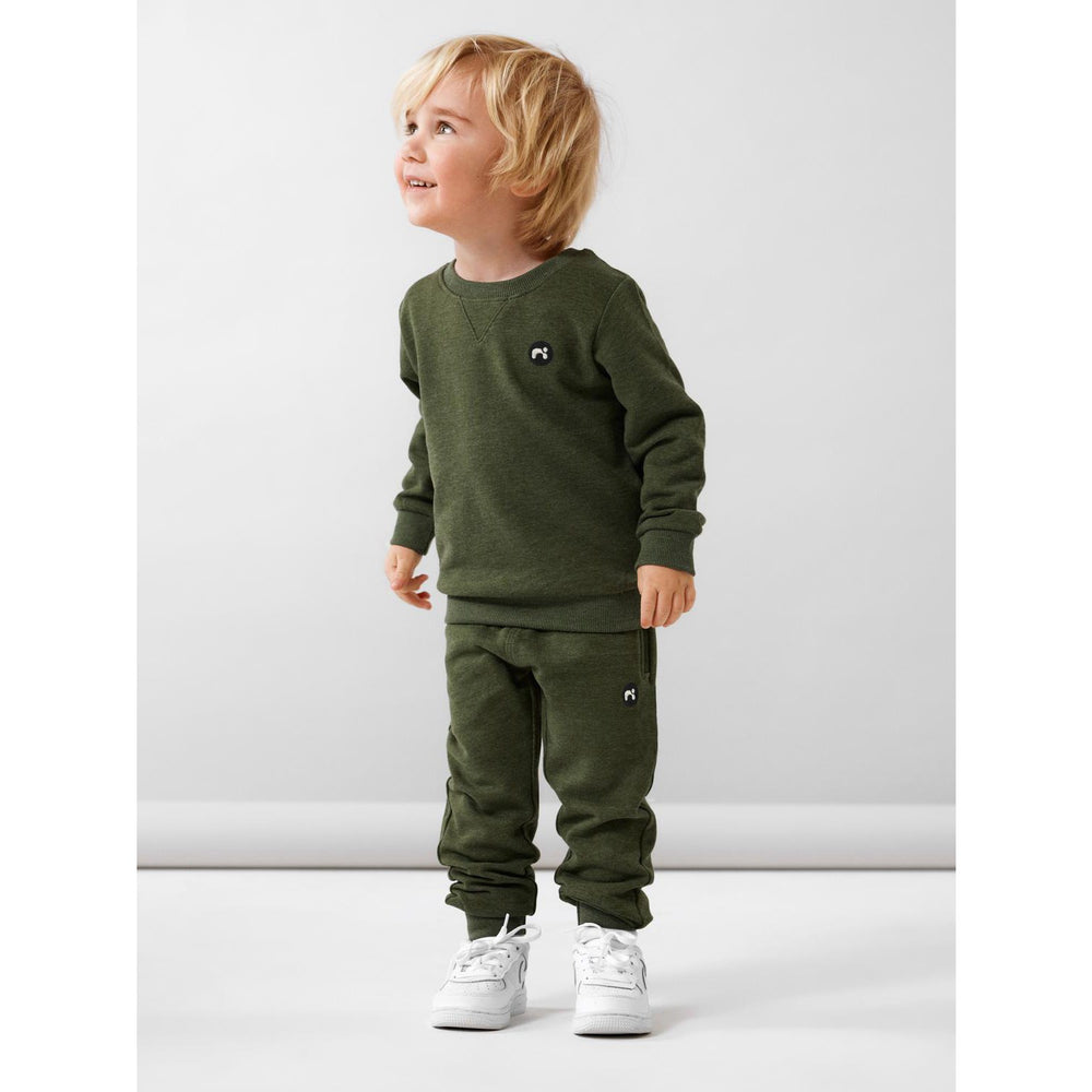 Rifle Green Vimo Sweatshirt Noos - Name It