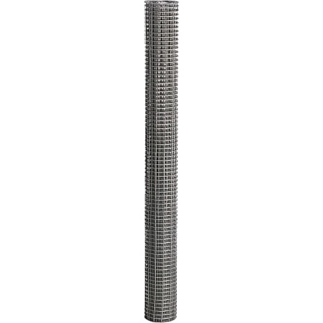 Nordic Fence volierenet, galvaniseret 12,5x25mm - 1x5 m