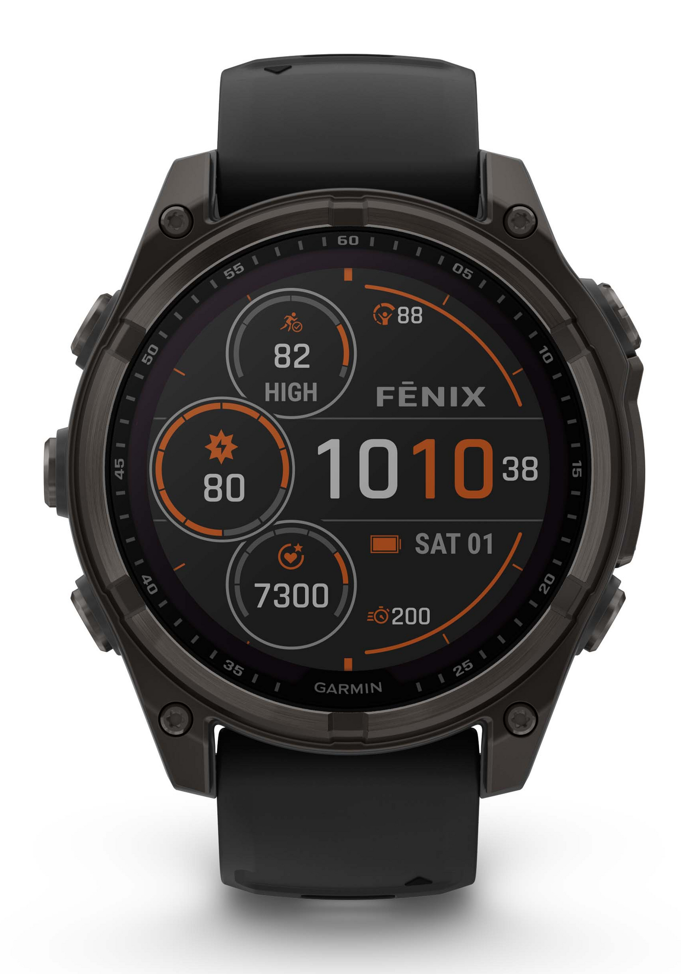 Garmin Fenix 8 47mm Solar Sapphire Graphit 010-02906-11