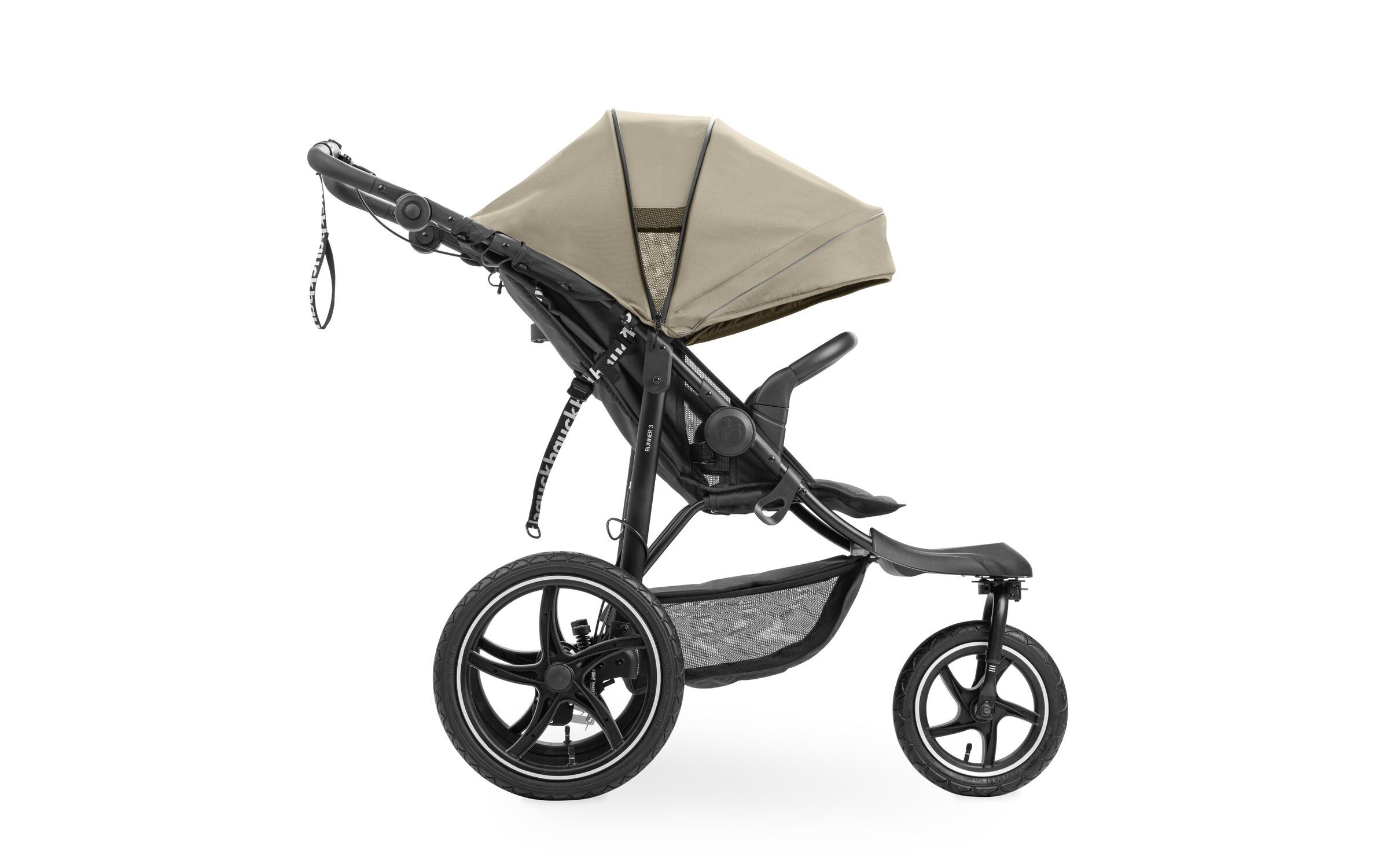 Buggy Runner 3 Olive<br>Robuster Kinderwagen für fast jedes Gelände