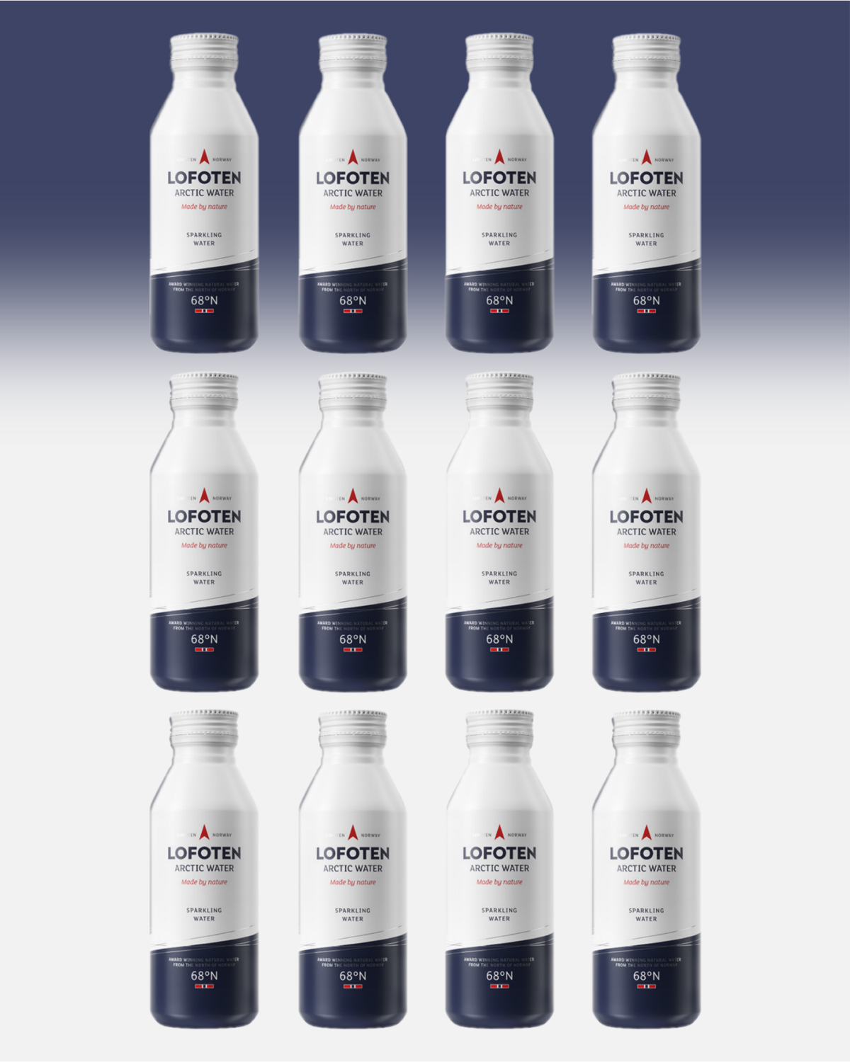 Lofoten Arctic Water Sparkling Water 12x473ml - DATODEAL!