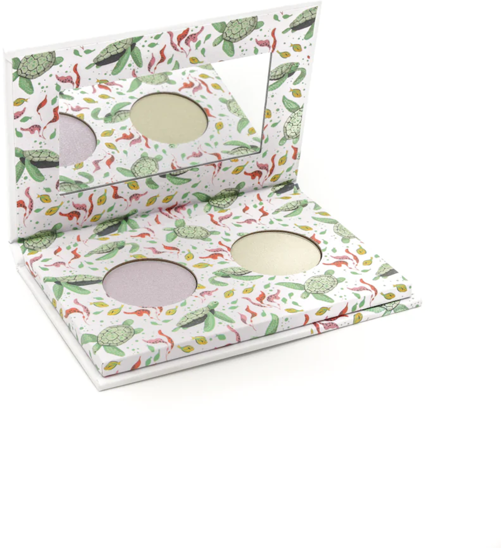 TOOT!  Natural Mineral Duo Eyeshadow, Karma Chameleon & Totally Turtle (4,60 g)
