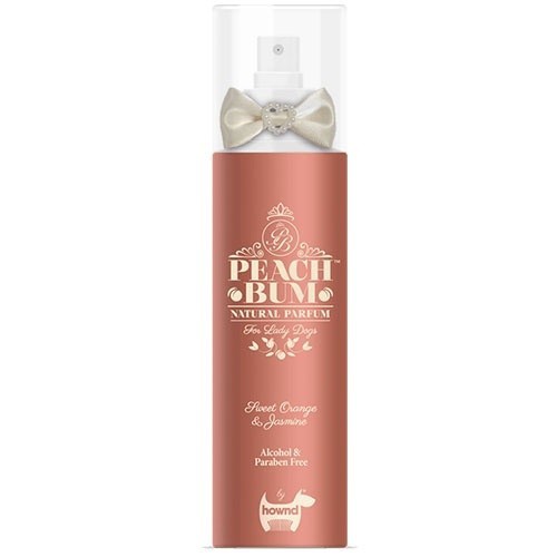 Perfume natural Hownd Peach Bum, com aroma de laranja, jasmim e pêssego.