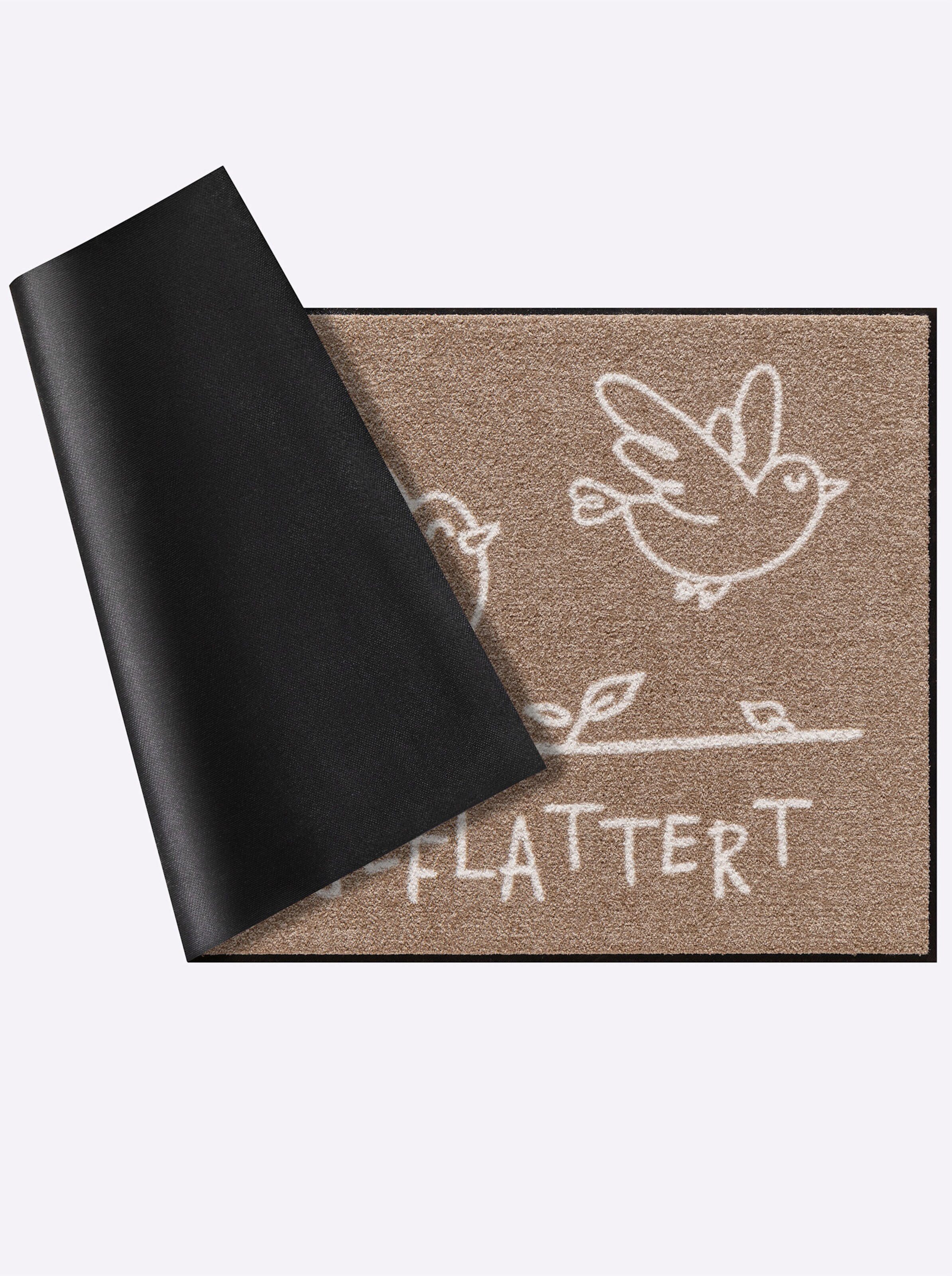 Salonloewe Fußmatte in taupe