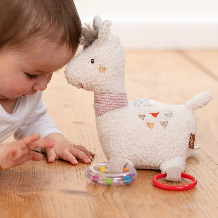 fehn® Peru Activity-Lama mit Ring