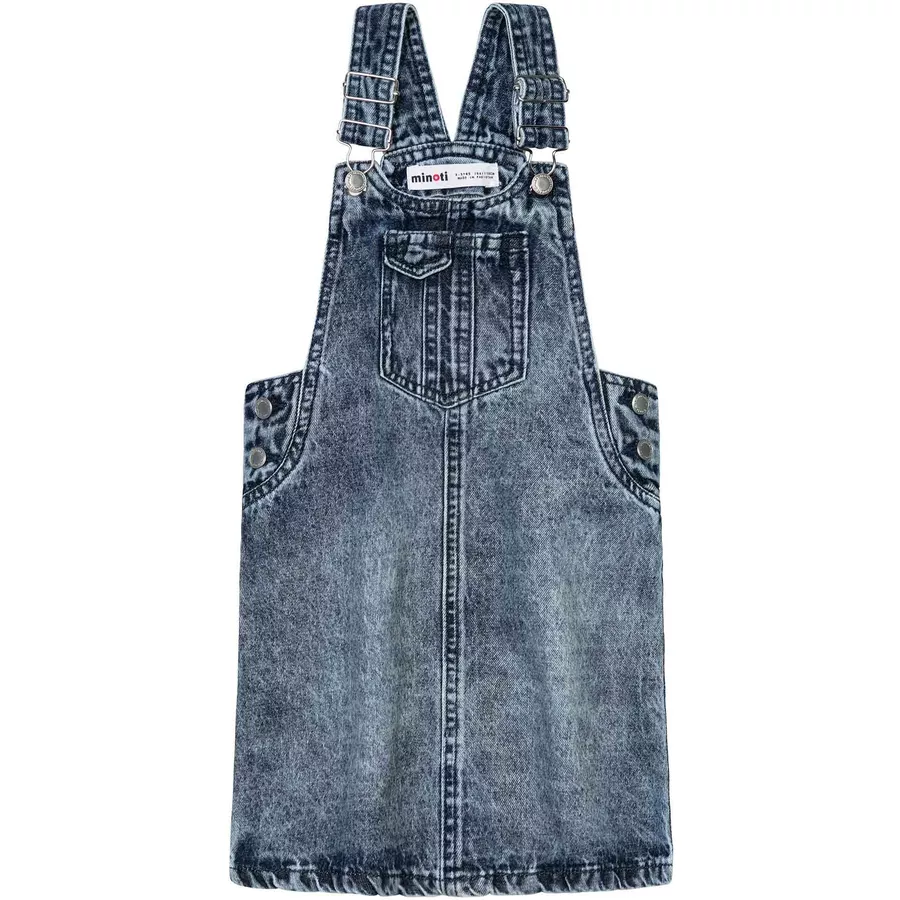 MINOTI Jeanskleid Blau